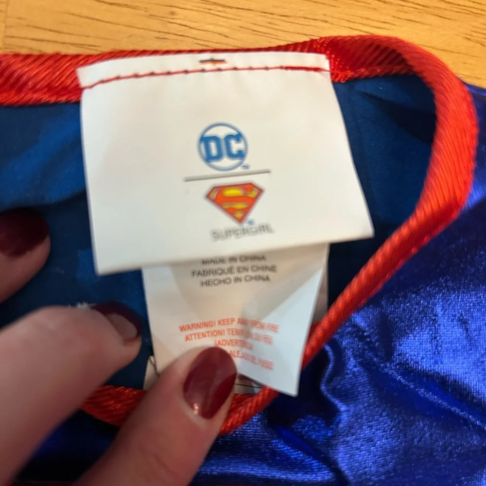 Rubie's Justice League Child's Supergirl Tutu Dress size Medium 5 - 7